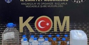 Kars’ta kaçak içki ele geçirildi
