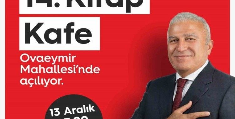 Efeler’de 14’üncü Kitap Kafe açılış için gün sayıyor
