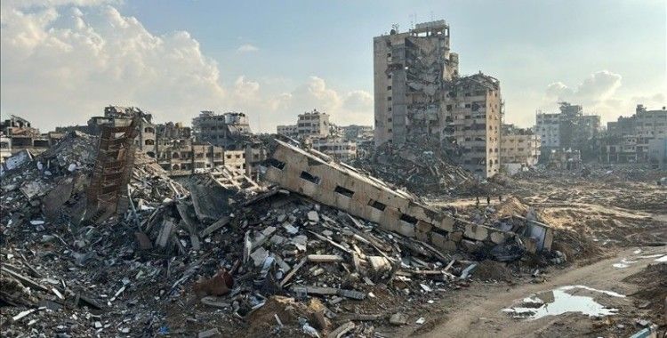 İsrail'in Haaretz gazetesi Gazze'deki yıkımı 'atom bombası sonrasına' benzetti