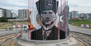 Menemen’e 4 boyutlu Atatürk anıtı
