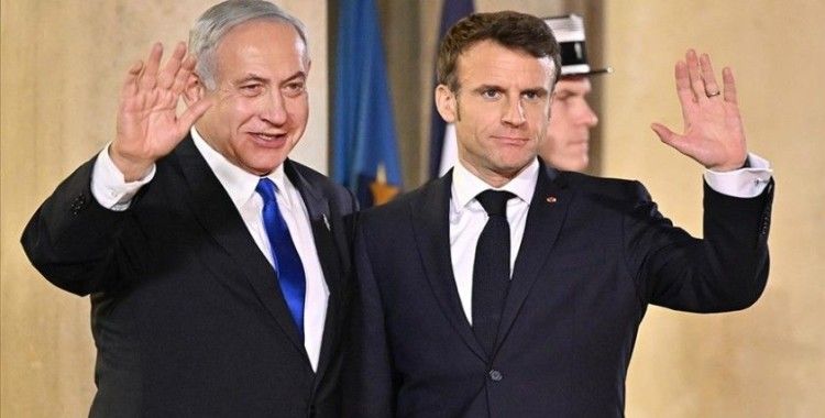 Macron, İsrail'in Refah'a saldırı planına şiddetle karşı olduğunu Netanyahu'ya iletti