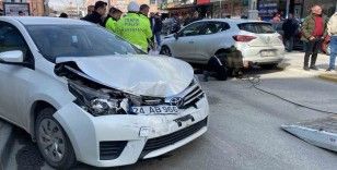 Erzincan’da 8 araçlı zincirleme kazada 1 kişi yaralandı
