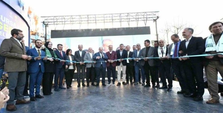 Bursa Büyükşehir Belediye Başkanı Alinur Aktaş’ın seçim irtibat ofisi açıldı