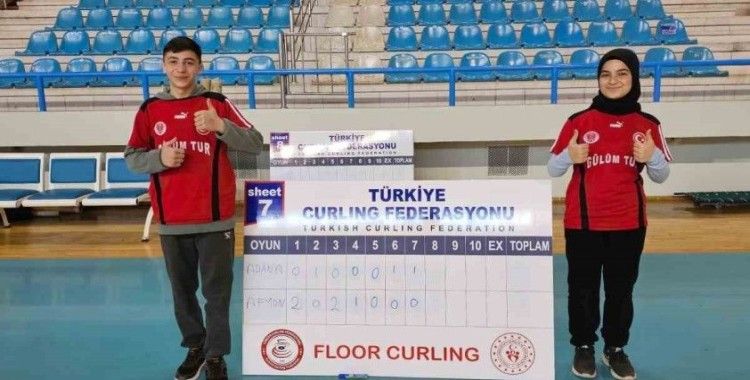 Çay İmamhatip Ortaokulu Floor Curling’de Türkiye Şampiyonası’na gidiyor
