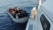 Ayvacık açıklarında 22’si çocuk, 46 kaçak göçmen yakalandı
