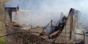 Ordu’da 2 katlı evde yangın
