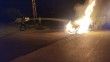 Hassa’da bir otomobilde yangın çıktı
