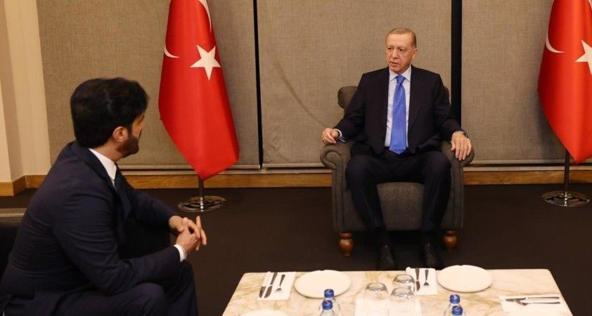 Cumhurbaşkanı Erdoğan FIA Başkanı Ben Sulayem'i kabul etti