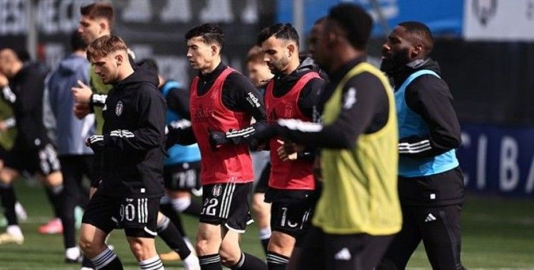 Beşiktaş, Gaziantep FK maçı hazırlıklarını sürdürdü
