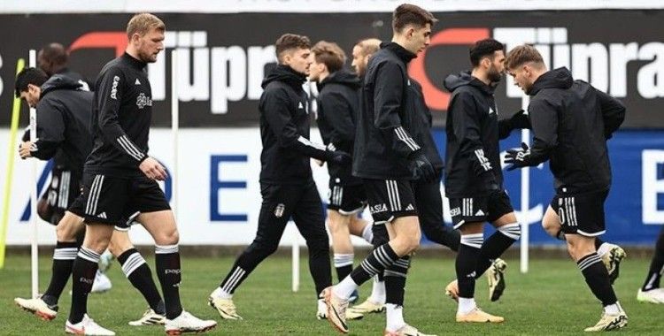 Beşiktaş, Gaziantep FK hazırlıklarını sürdürdü
