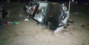 Tokat'ta otomobil takma attı: 4 Yaralı