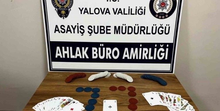 Yalova’da 19 kişiye 122 bin lira kumar cezası
