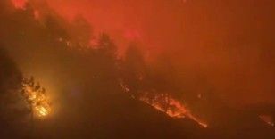 Çin'in Sıçuan eyaletinde geniş alanı etkileyen orman yangını sürüyor