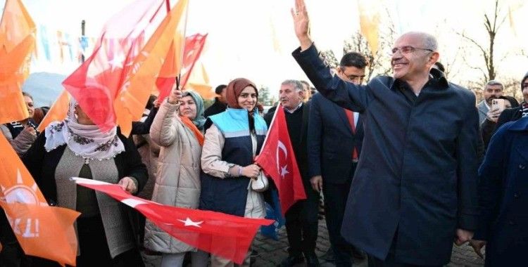 AK Parti Malatya Büyükşehir Adayı Sami Er’e Sürgü’de coşkulu karşılama
