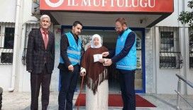 Siirtli Hadice nine kefen parasını Gazze’ye bağışladı
