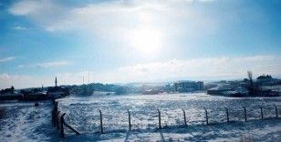 Mart ayında Kırka’ya kar sürprizi

