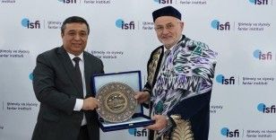 OMÜ Rektörü Ünal’a Özbekistan’dan fahri profesörlük
