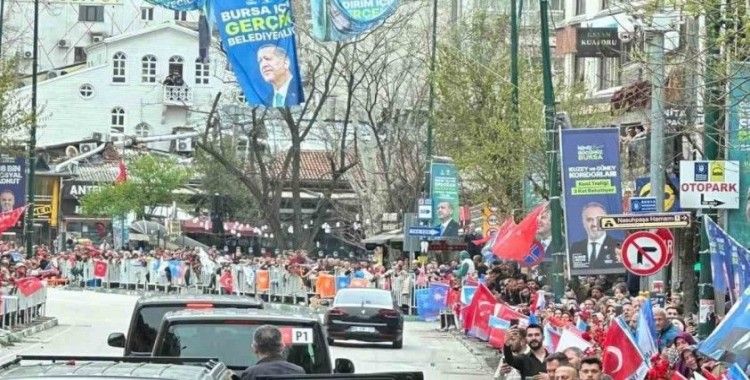 Recep Tayyip Erdoğan’a Bursa morali
