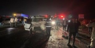 Şanlıurfa'da zincirleme kaza: 3 ölü, 6 yaralı