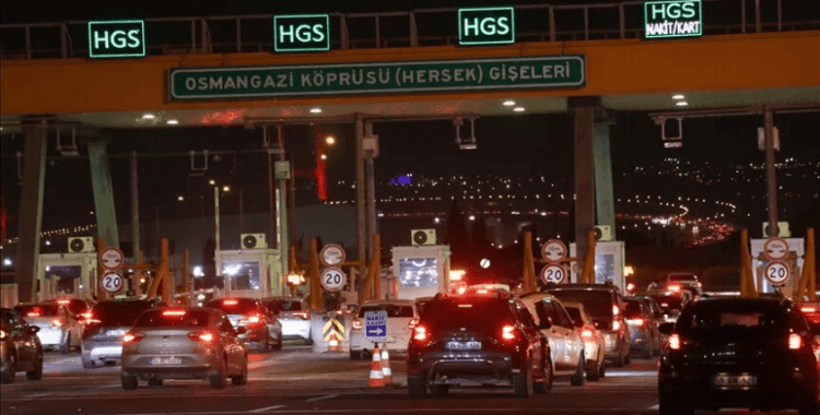 Osmangazi Köprüsü'nden araç geçişinde rekor kırıldı