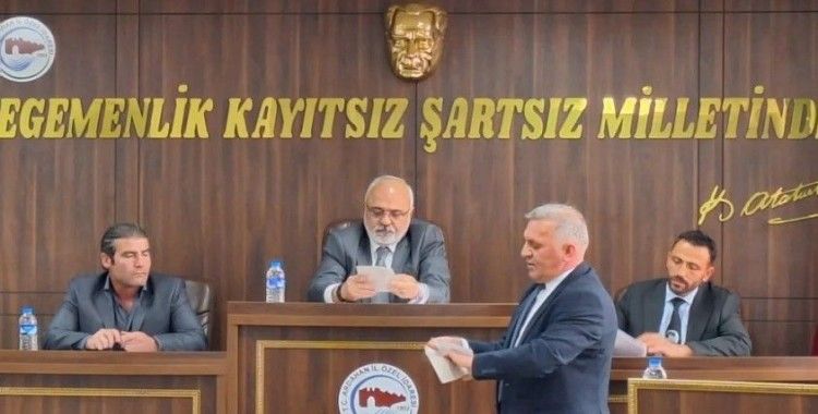 Ardahan’da İl Genel Meclis Başkanı seçildi