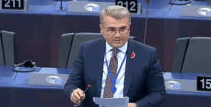 Milletvekili Canbey, Avrupa Konseyi Parlamenterler Meclisinde Gazze için çağrı yaptı