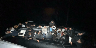 Bodrum’da 9'u çocuk 32 kaçak göçmen kurtarıldı