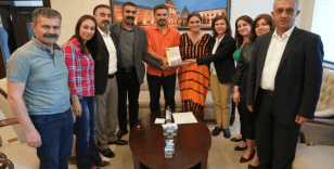 Diyarbakır Barosu, TMMOB ve TÜM BEL-SEN’den DBB Eş Başkanlarına ziyaret