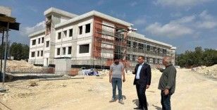 Mezitli Devlet Hastanesi inşaatında çalışmaların yüzde 40’ı tamamlandı
