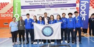 BUÜ Badminton Takımı süper ligde
