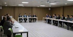 Erzincan Toplu Sera Bölgesi ve Tulum Peyniri Tesisi ile ilgili toplantı yapıldı
