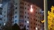 Konya’da bir apartmanın 9’uncu katı alevlere teslim oldu
