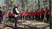 Eskişehir Orman Bölge Müdürlüğü’nden DAK üyelerine yangın eğitimi
