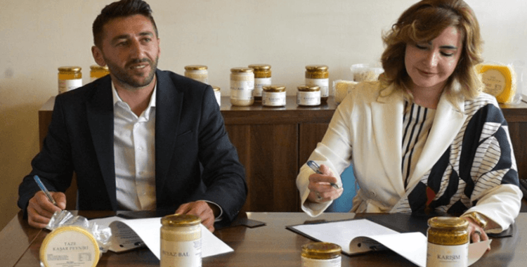 Erzurum'un yöresel ürünleri kadın kooperatifi aracılığıyla Türkiye'ye pazarlanacak