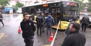 Ümraniye'de otobüs şoförüne silahlı saldırı: 6 el ateş etti