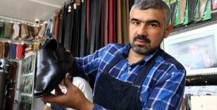 Malatyalı ’ayakkabı profesörü’nden, Cumhurbaşkanı Erdoğan’a özel ayakkabı
