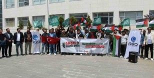 Şırnak’ta üniversite öğrencilerinden ABD’deki protestolara destek
