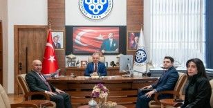 Azerbaycan Kars Başkonsolosu Alekberoğlu’ndan Rektör Levent’e ziyaret
