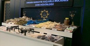 Ankara'da uyuşturucu operasyonunda 85 kişi gözaltına alındı