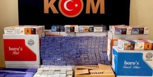 Erzurum’da polisten kaçak sigara operasyonu
