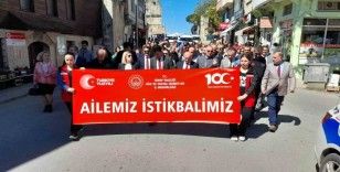 Sinop’ta "Ailemiz İstikbalimiz" yürüyüşü

