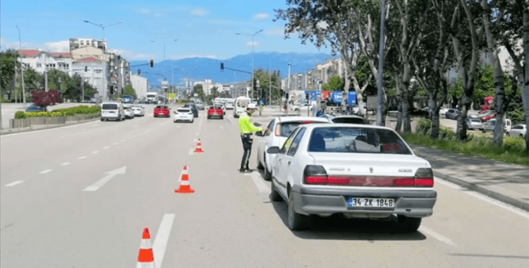 Son bir haftada 1 milyon 968 bin 551 araç denetlendi
