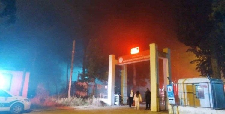 Huzurevindeki baca yangını paniğe neden oldu
