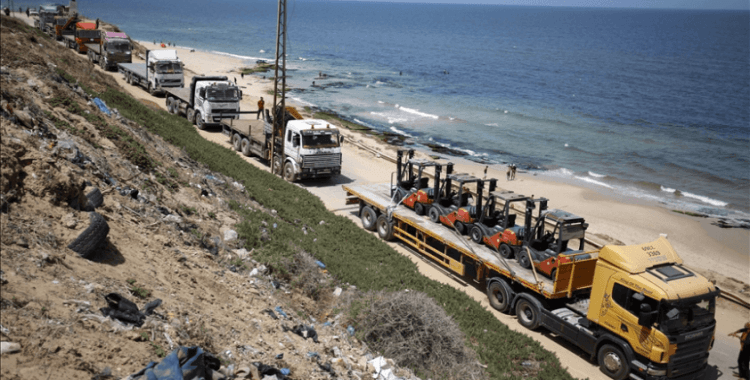 BM: ABD'nin Gazze'deki geçici limanından cumartesiden beri yardım girişi olmadı