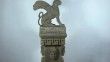 Afyonkarahisar'da pars başlı kanatlı heykel ele geçirildi