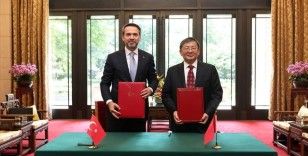 Türkiye ile Çin arasında, 'Enerji Dönüşümü Alanında İşbirliğine İlişkin Mutabakat Zaptı' imzalandı