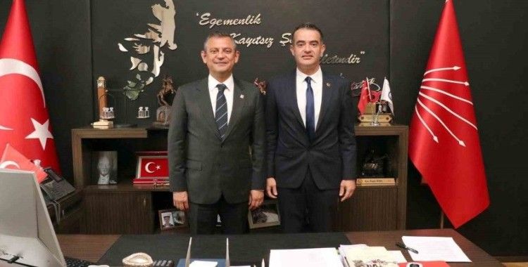 Başkan Arıcı, CHP Genel Başkanı Özel’le görüştü