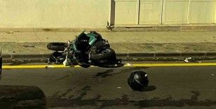 Otomobille motosiklet kafa kafaya çarpıştı: 1 ölü
