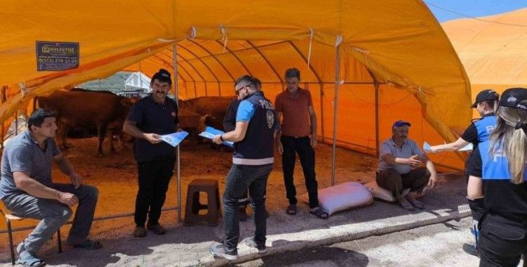 Çankırı’da Kurban Bayramı öncesinde dolandırıcılara karşı bilgilendirme