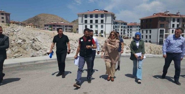Malatya’da deprem konutları teslime hazırlanıyor